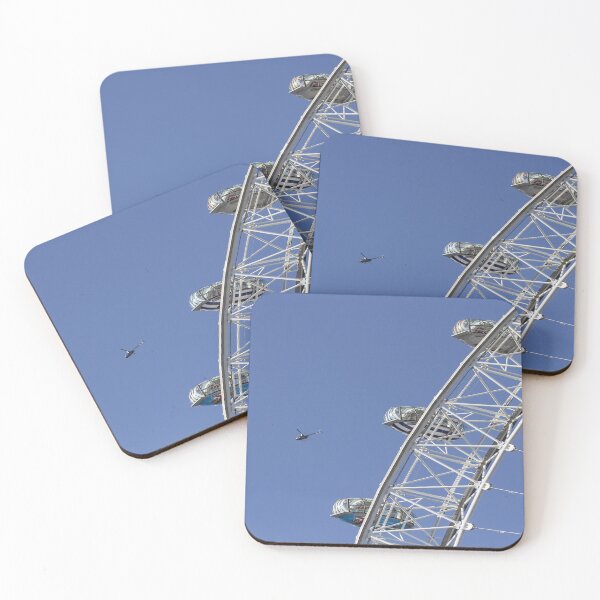 Artikelvorschau, London Eye und Hubschrauber entworfen und verkauft von Londonimages.