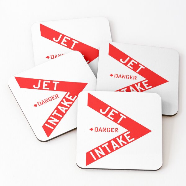 Item preview, DANGER Jet Intake, Jet Fighter warning sign (Side B) Left Side designed and sold by ARTsPlural.