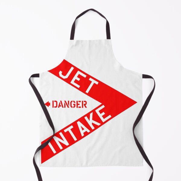 Item preview, DANGER Jet Intake, Jet Fighter warning sign (Side B) Left Side designed and sold by ARTsPlural.