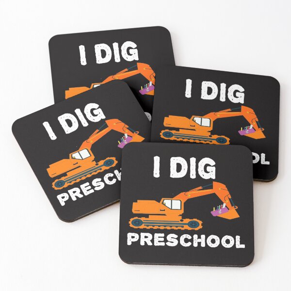 Item preview, I Dig Preschool designed and sold by Rachid-Art.