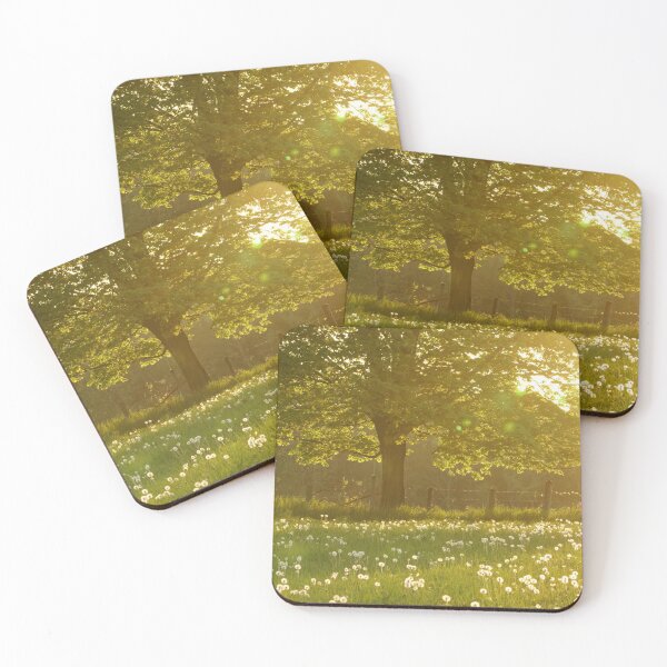 Item preview, Fairytale Tree in a Famers Field At Sunset designed and sold by Natural-Habitat.