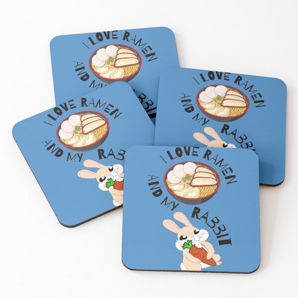 Item preview, I love Ramen and my Rabbit, Bunny Lover, Ramen Noodles, Rabbit Owner designed and sold by CBNetwork.