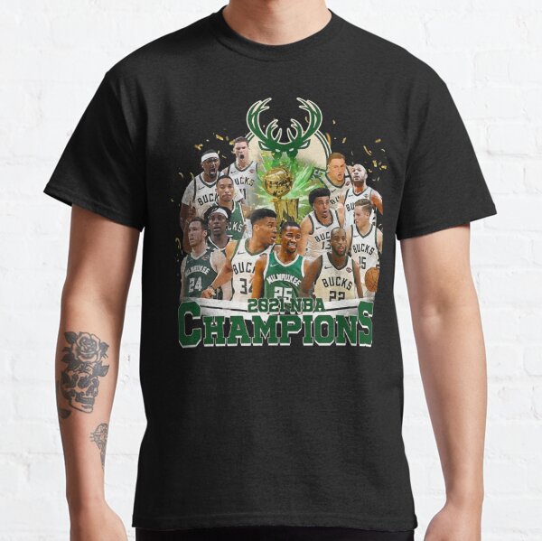 Bucks Finals T-shirts sell out temporarily at Fiserv Pro Shop