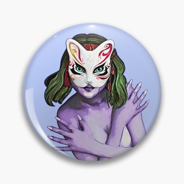 Item preview, Kitsune Mermaid designed and sold by Art By The Coco.