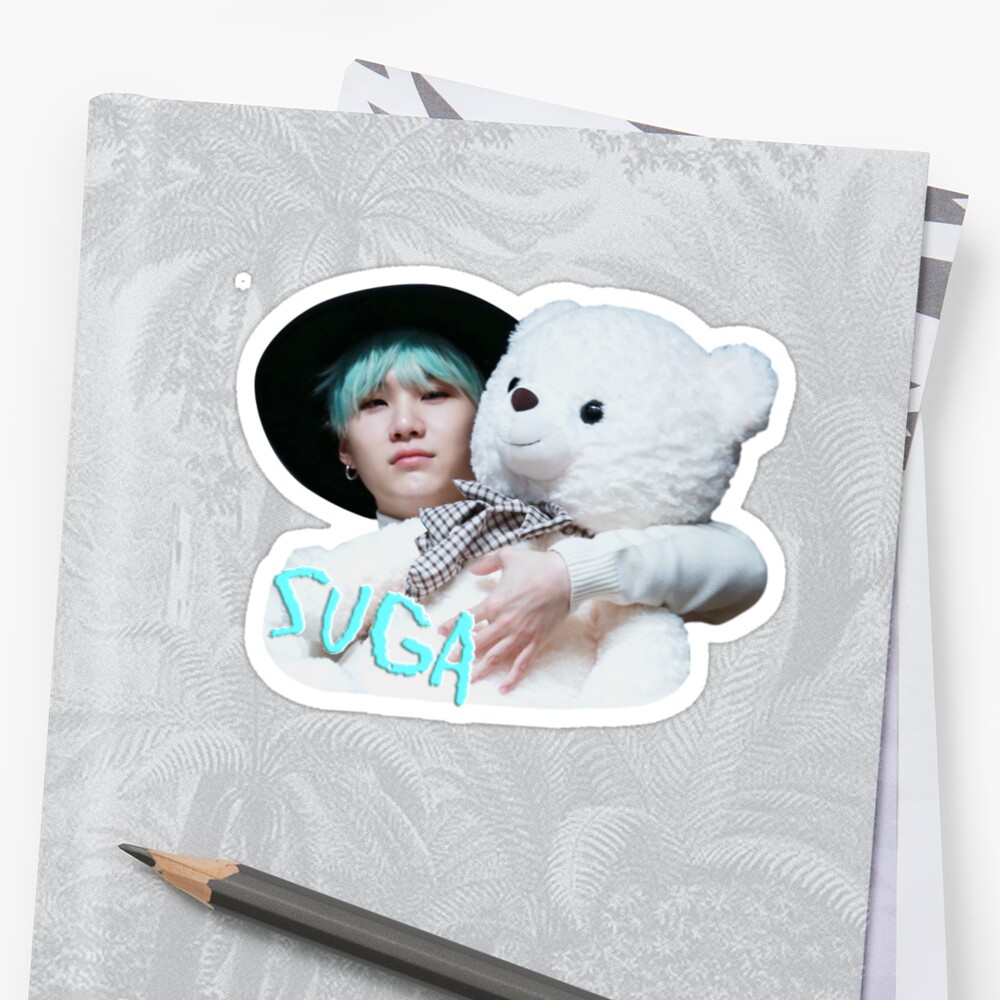  BTS  Suga  Stickers by Infirez Redbubble