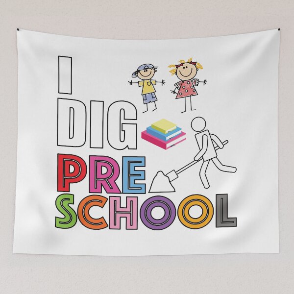 Item preview, I Dig Preschool designed and sold by BlessingDirect.