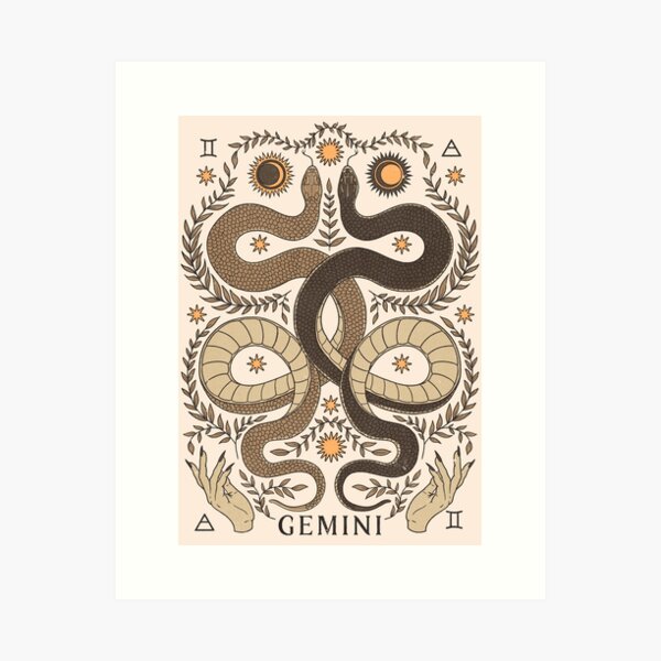 Gemini Art Print