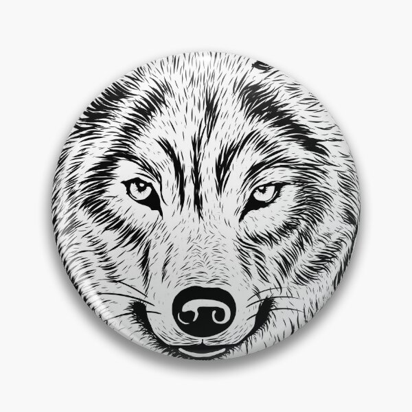 Item preview, Wolf Head designed and sold by Almusawwir.