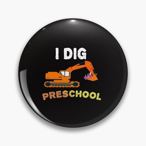 Item preview,  I Dig Preschool designed and sold by Rachid-Art.