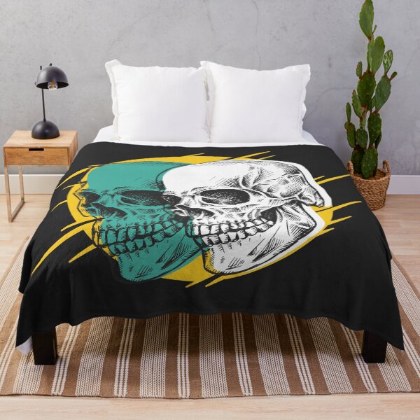 Item preview, Dual Skull Sketch Graphic designed and sold by SLAG-Creative.