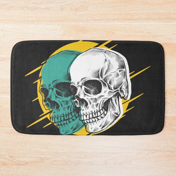 Item preview, Dual Skull Sketch Graphic designed and sold by SLAG-Creative.