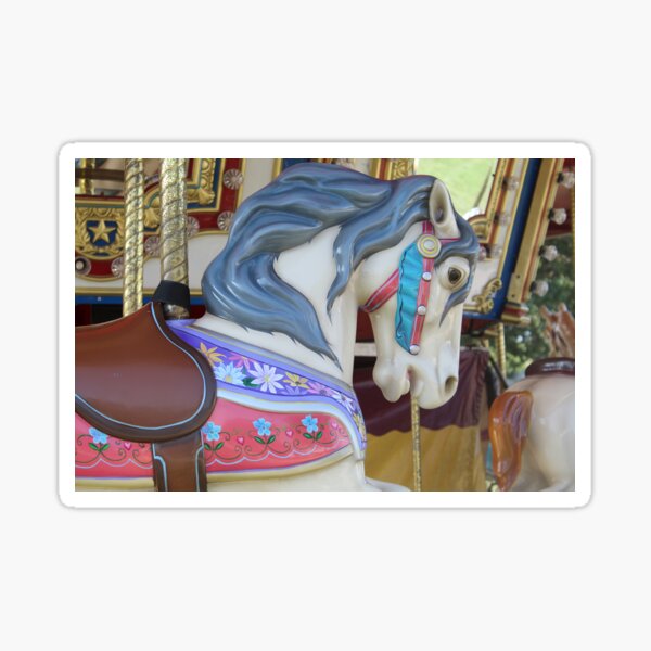 Carousel Horse Sticker