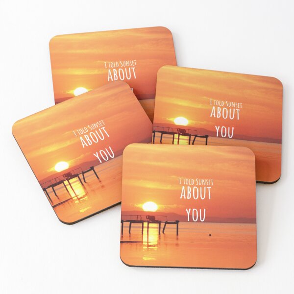 Item preview, I Told Sunset About You designed and sold by ZubiyaArt.