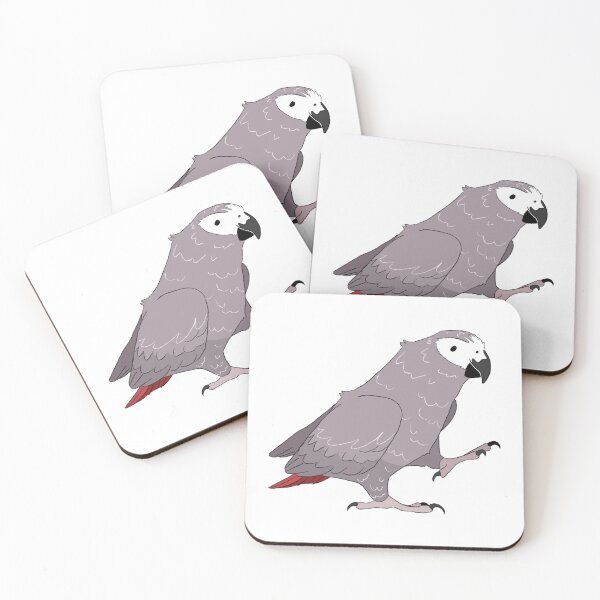 Item preview, African Grey designed and sold by birdboyblues.