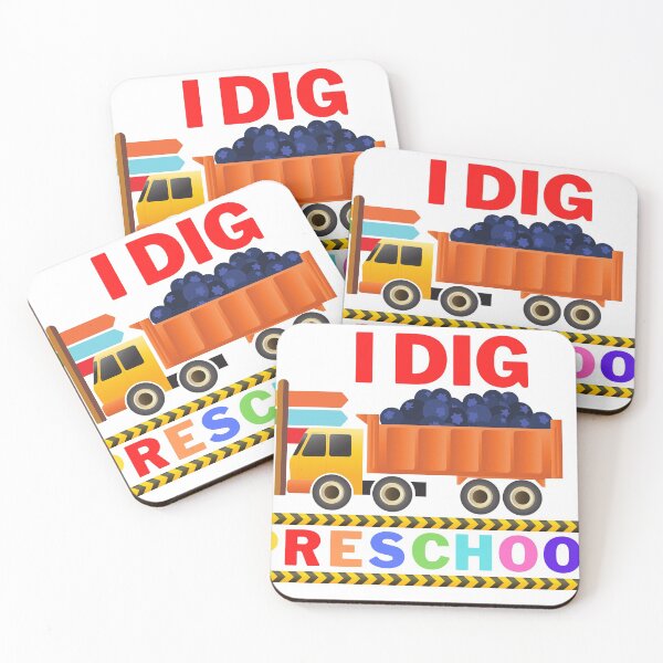 Item preview, I Dig Presschool Back to School designed and sold by hamriexport.