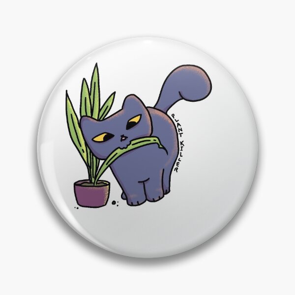 Item preview, plant killer naughty cat designed and sold by finniel.
