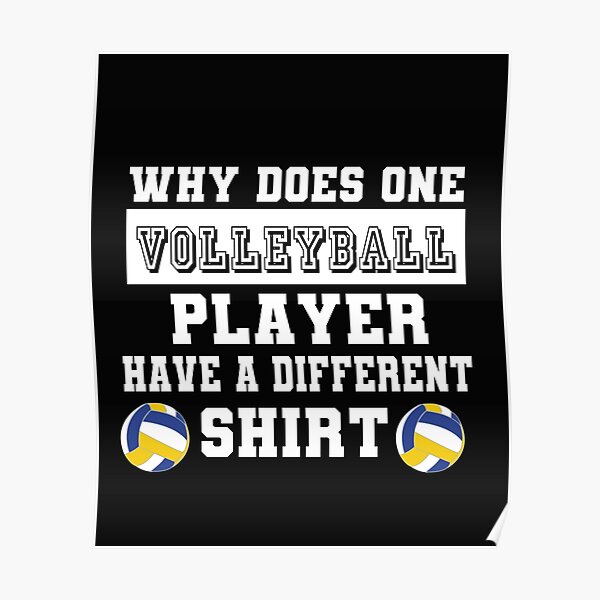 " Why Does One Volleyball Player Have A Different, Volleyball Lovers