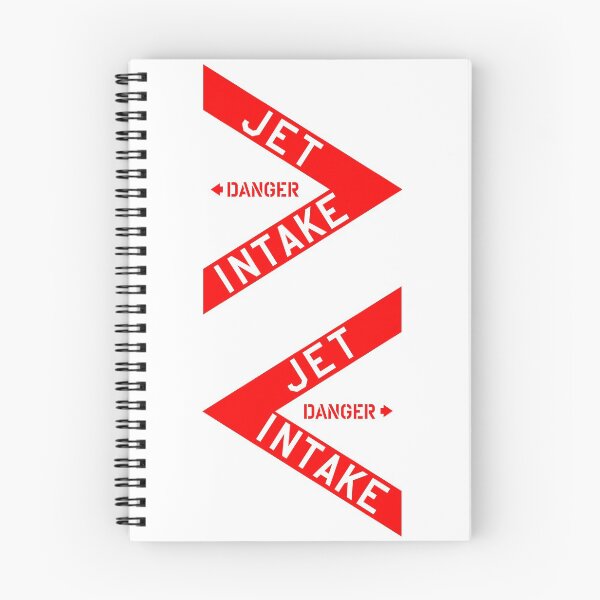 Item preview, DANGER Jet Intake, Jet Fighter warning sign 2 Sides 2 Colors designed and sold by ARTsPlural.