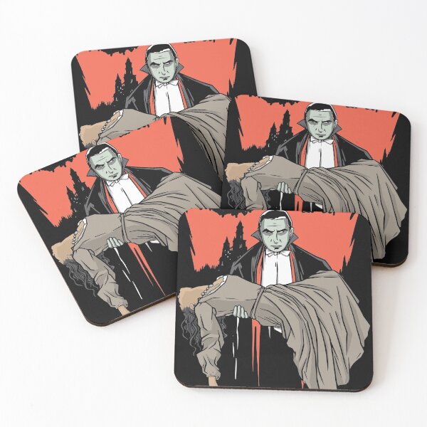Item preview, Dracula Vampire Carrying a Woman Illustration designed and sold by SLAG-Creative.