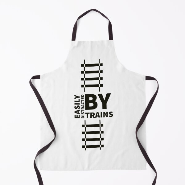Item preview, EASILY DISTRACTED BY TRAINS - TRAIN DRIVER - TRAIN DRIVING designed and sold by Tropical Blood.