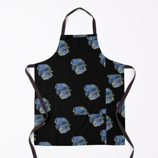 Item preview, Blue Jewel fish transparent pattern designed and sold by Brain Dead Philosophy .