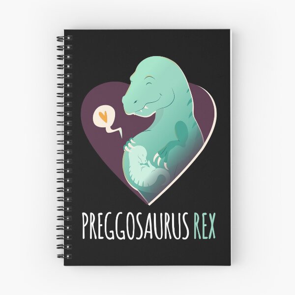Item preview, Funny T Rex Dinosaur Baby Pregnancy Announcement Preggosaurus designed and sold by Bonehead Creations.