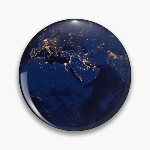 Item preview, Earth at Night Photo from NASA  designed and sold by ElishaKayne.