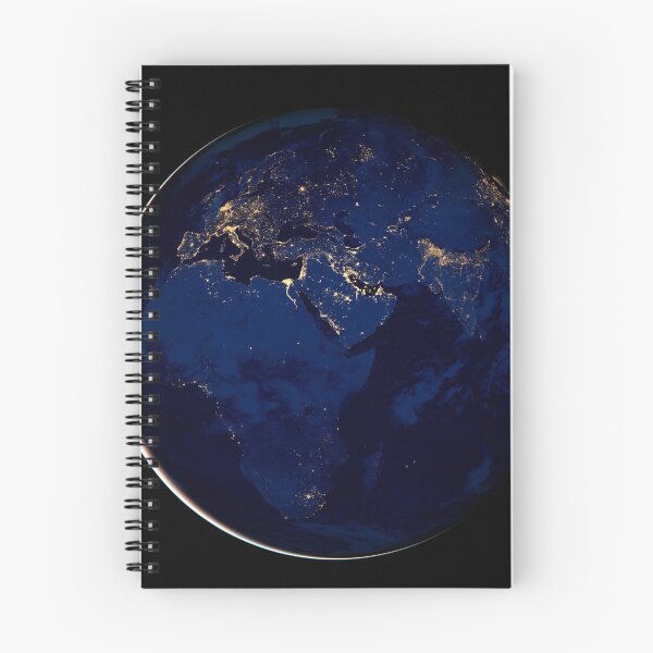Item preview, Earth at Night Photo from NASA  designed and sold by ElishaKayne.