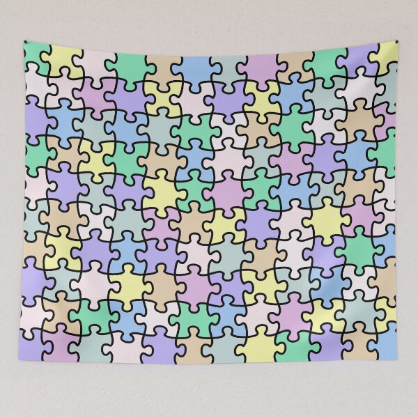 Item preview, Jigsaw puzzle pastel colours designed and sold by Graphics By Craig.