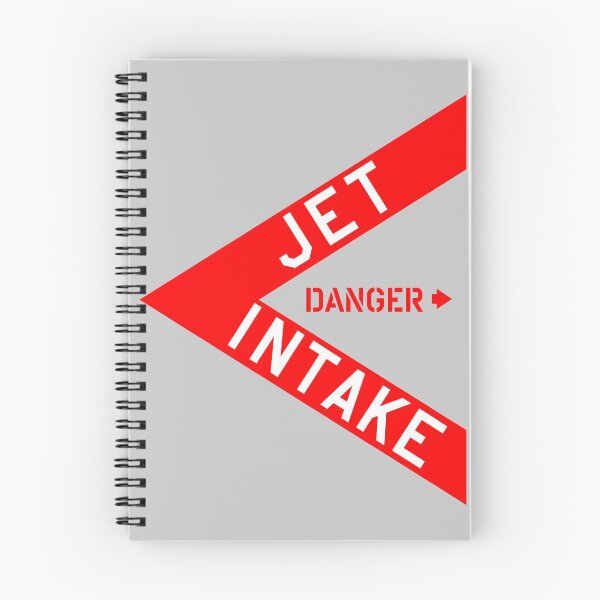 Item preview, DANGER Jet Intake, Jet Fighter warning sign (Side A) Right Side (2 Colors) designed and sold by ARTsPlural.