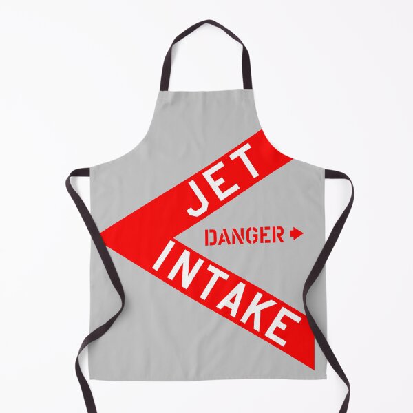 Item preview, DANGER Jet Intake, Jet Fighter warning sign (Side A) Right Side (2 Colors) designed and sold by ARTsPlural.