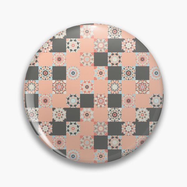 Item preview, Abstract Flower Patchwork Pattern Artwork 01 Color 06 designed and sold by Stefanie Boike.