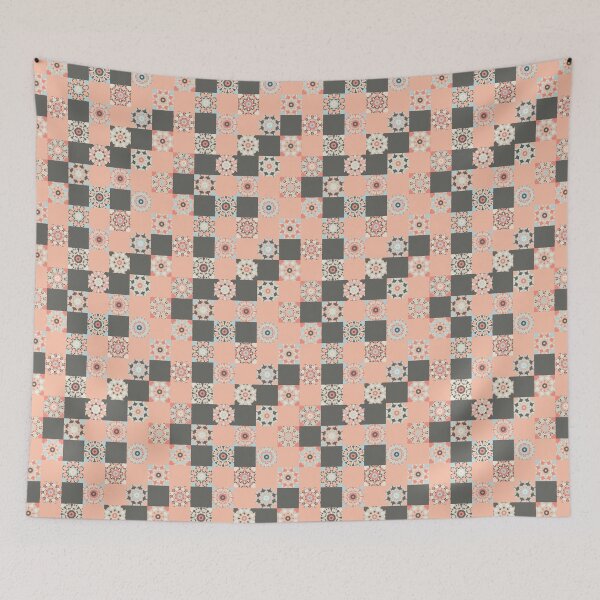 Item preview, Abstract Flower Patchwork Pattern Artwork 01 Color 06 designed and sold by Stefanie Boike.