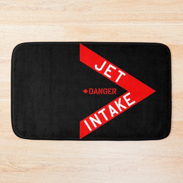 Item preview, DANGER Jet Intake, Jet Fighter warning sign (Side B) Left Side designed and sold by ARTsPlural.