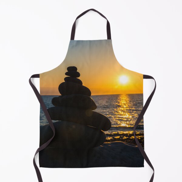 Item preview, Pebble Stack Sunset at Trefor 2 designed and sold by LluniauDafyddEm.