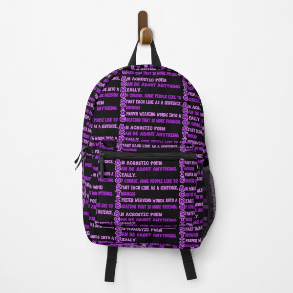 Item preview, Purple Acrostic Poem designed and sold by Fashimation20.