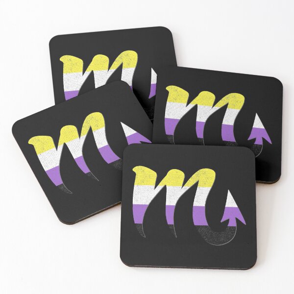 Item preview, Nonbinary Scorpio Pride Flag Zodiac Sign designed and sold by Patrick Hiller.