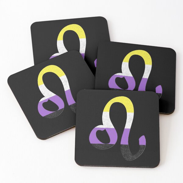 Item preview, Nonbinary Leo Pride Flag Zodiac Sign designed and sold by Patrick Hiller.