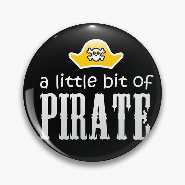 Item preview, a little bit of pirate funny kids pirate gift designed and sold by kimart18.