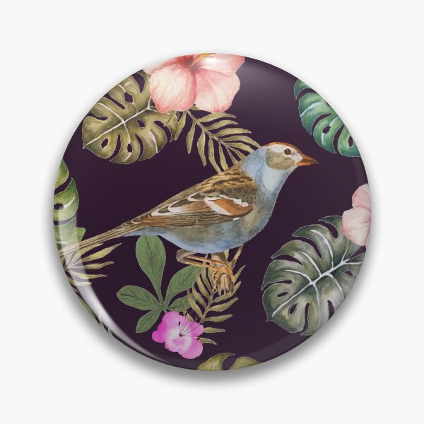 Item preview, Floral And Sparrow Oil Paint designed and sold by lazarosdesign.