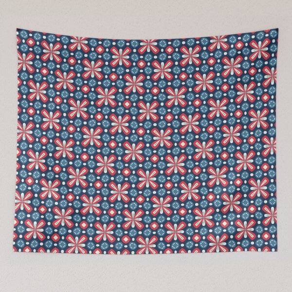 Item preview, American USA Geometric Series in Red, White and Blue Patriotic Patterns designed and sold by cozycaroline.