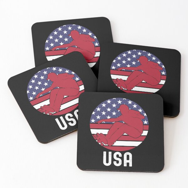 Item preview, USA Skateboarding summer 2021 going for gold designed and sold by fra02.