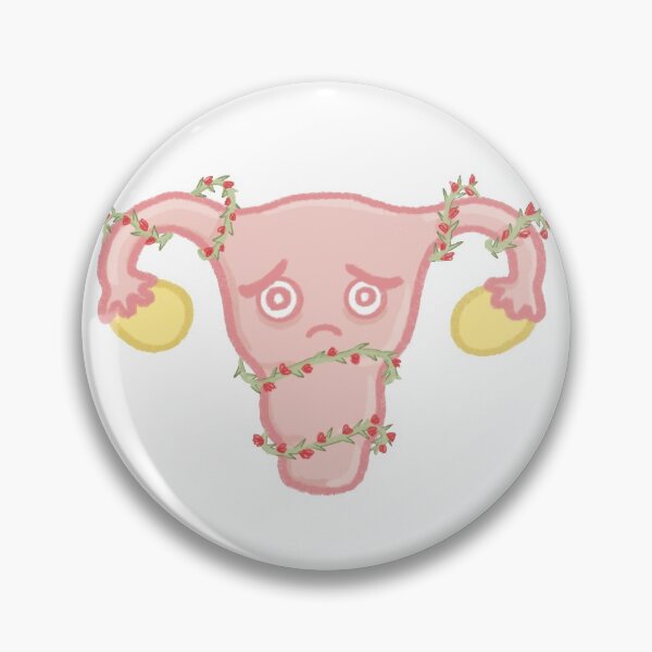 Item preview, Sad Uterus, Endometriosis Uterus designed and sold by SleepyLilSloth.