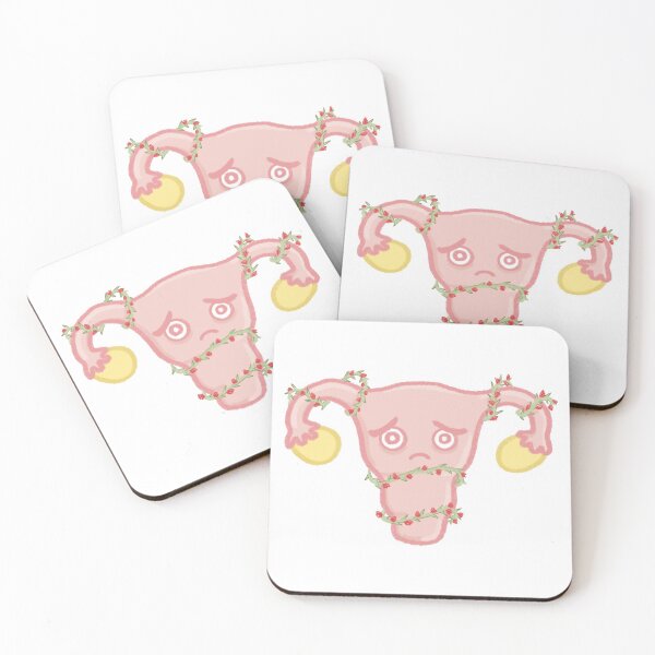 Item preview, Sad Uterus, Endometriosis Uterus designed and sold by SleepyLilSloth.