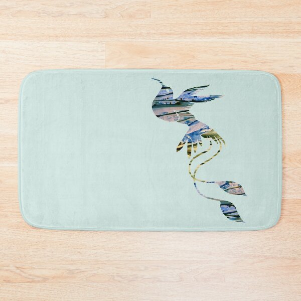 Item preview, The crying waterfall abstract hummingbird  designed and sold by TitaCris.