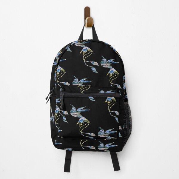 Item preview, The crying waterfall abstract hummingbird  designed and sold by TitaCris.