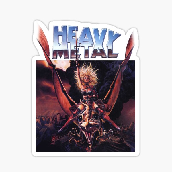 Heavy Metal Film Sticker