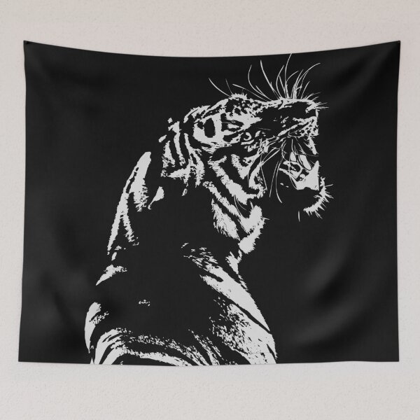Aperçu de l'œuvre tigre de sibérie créée et vendue par WordArtDesign.