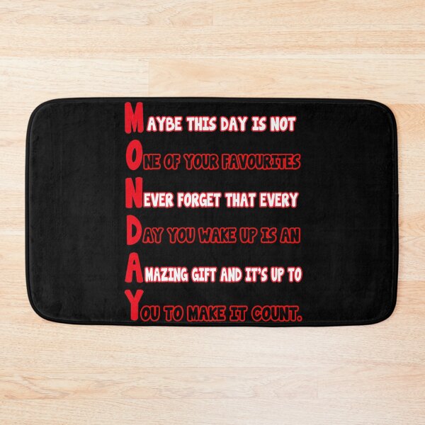 Item preview, Monday Acrostic Poem designed and sold by Fashimation20.