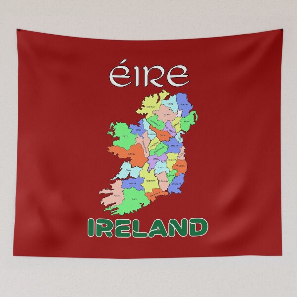 Item preview, ÉIRE (IRELAND) - MAP OF IRELAND 32 COUNTIES designed and sold by CathalDevlin.